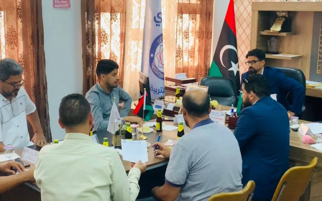 مجلس كلية التربية البدنية يجتمع  لبحث الخطة الدراسية وتعيين أعضاء هيئة التدريس والمعيدين