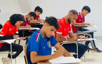 انطلاق الامتحانات النهائية بكلية التربية البدنية وعلوم الرياضة
