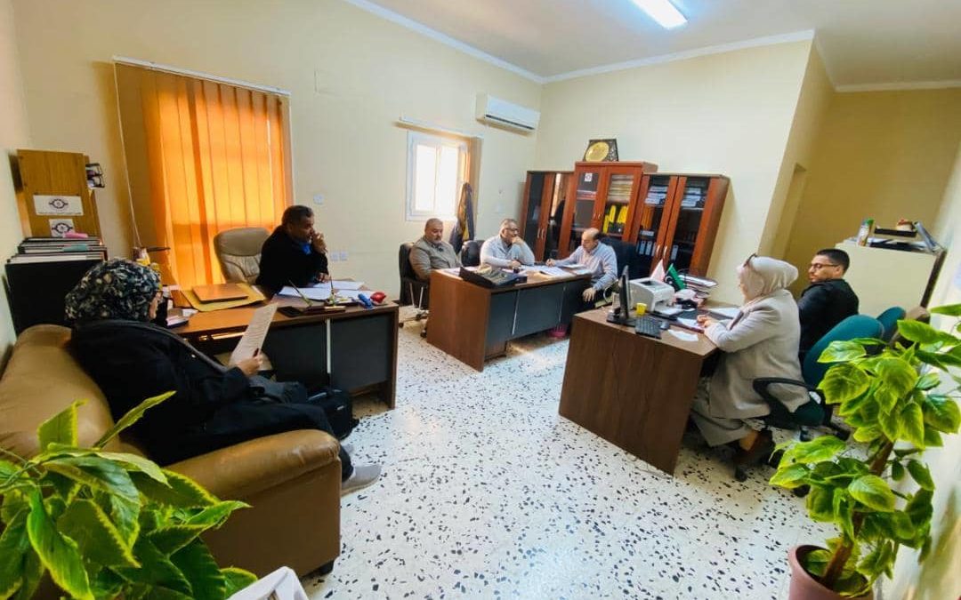 مجلس كلية التربية البدنية وعلوم الرياضة بجامعة بنغازي يعقد اجتماعه الدوري
