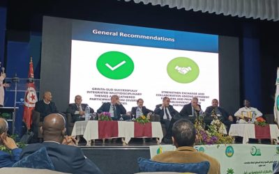 مشاركة علمية لجامعة بنغازي في المؤتمر الدولي للزراعة الصحراوية والواحات بتونس